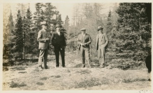 Image of Frank, Will, Sam, and Dr. Hettasch
